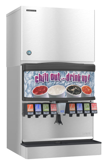 Hoshizaki KMD-460MWJ Crescent Cuber Icemaker, Water-cooled