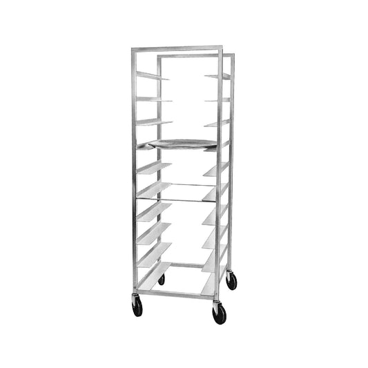 Dinex DXP108 Silver Oval Aluminum Tray Rack