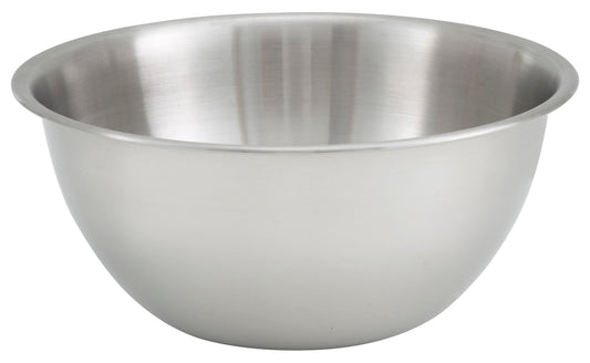 Winco MXBH-1300 13 Qt. Stainless Steel Heavy Duty Deep Mixing Bowl