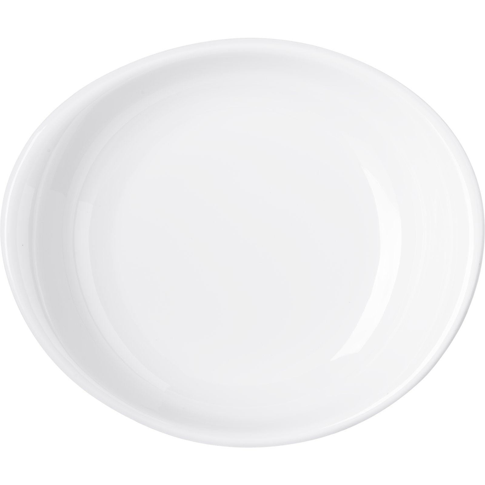 Carlisle 5300302 8.5" White Stadia Melamine Pasta Plate