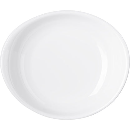 Carlisle 5300302 8.5" White Stadia Melamine Pasta Plate