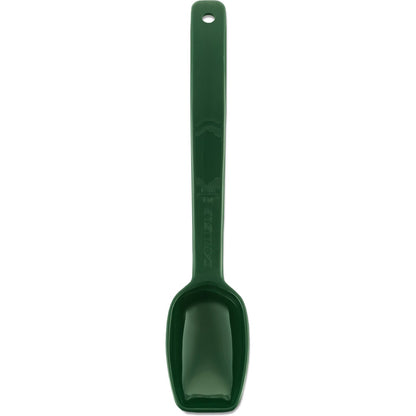 Carlisle 446008 0.5 oz 9" Forest Green Polycarbonate Solid Spoon