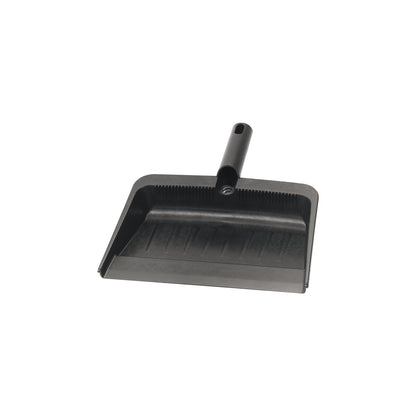 Carlisle 36143703 12" x 8" Black Plastic Flo-Pac Flexible Dustpan