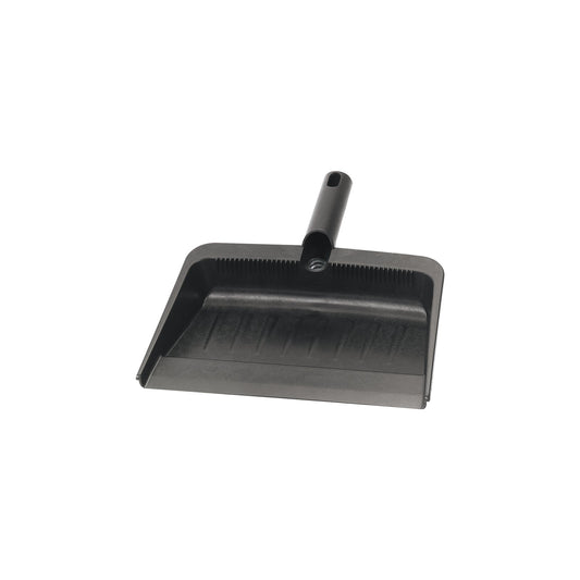 Carlisle 36143703 12" x 8" Black Plastic Flo-Pac Flexible Dustpan