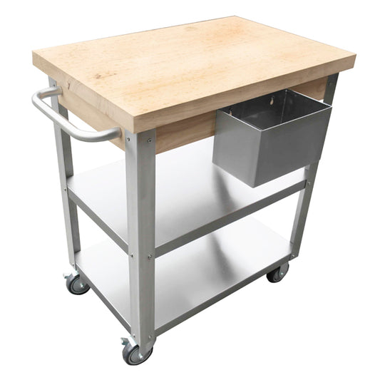 Omcan 41516 Mobile Food Preparation Table/Cart