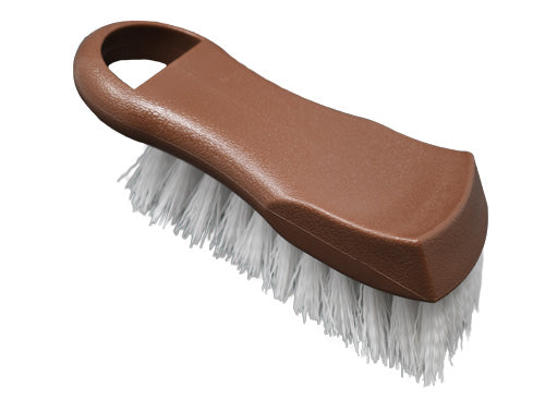 Omcan 80127 Brown Plastic Cutting Board Brush