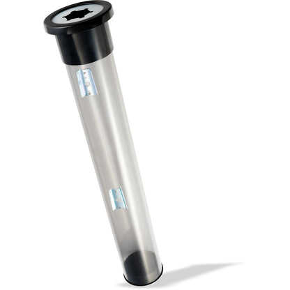 San Jamar IC2200SM Black Ice Cream Cone Dispenser