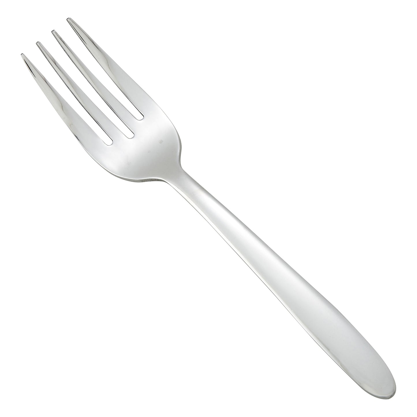 Winco 0019-06 Flute Salad Fork, 18/0 Heavyweight