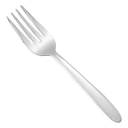 Winco 0019-06 Flute Salad Fork, 18/0 Heavyweight