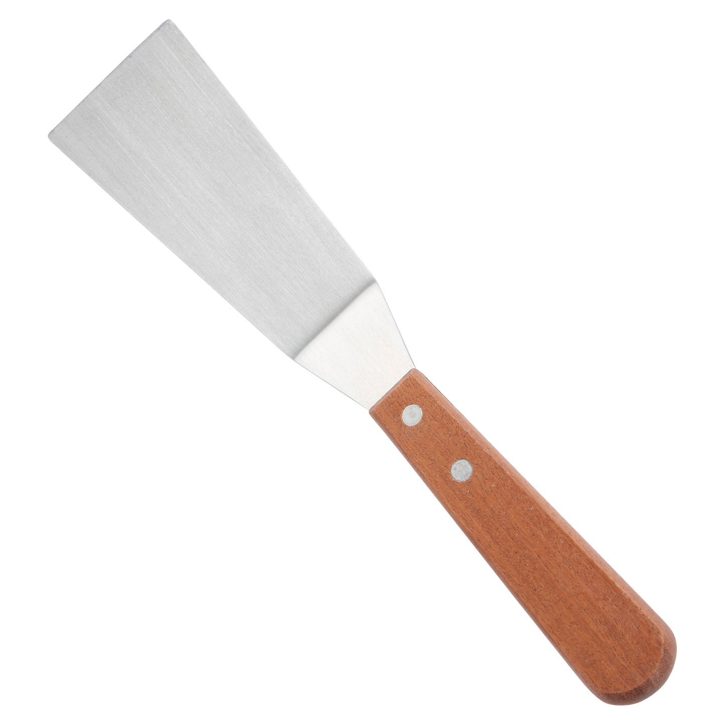 Winco TN165 Grill Spatula w/ Offset, Wooden Handle