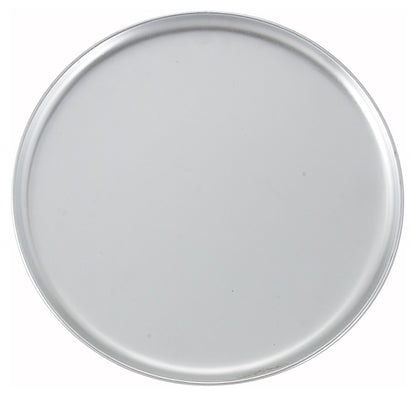 Winco APZC-11 11" Aluminum Coupe Style Pizza Tray