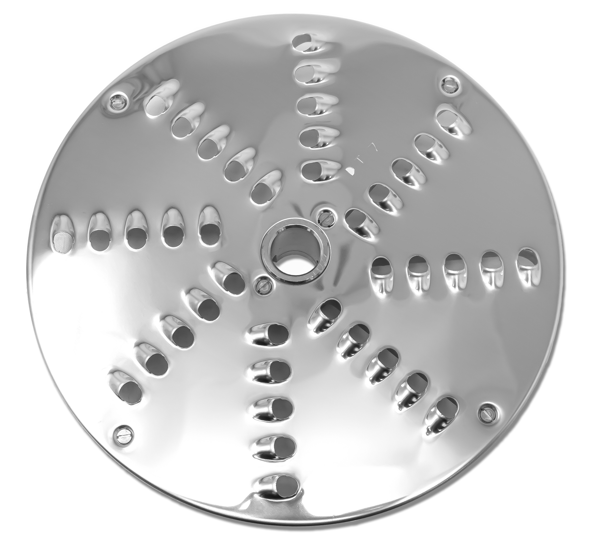 Omcan 10093 7 mm Vegetable Cutter Shredding (Mozzarella) Disc for Items 10835, 10927, and 19476 Food Processor Units