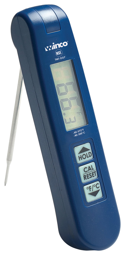 Winco TMT-DG7 Thermocouple Thermometer, Folding Probe