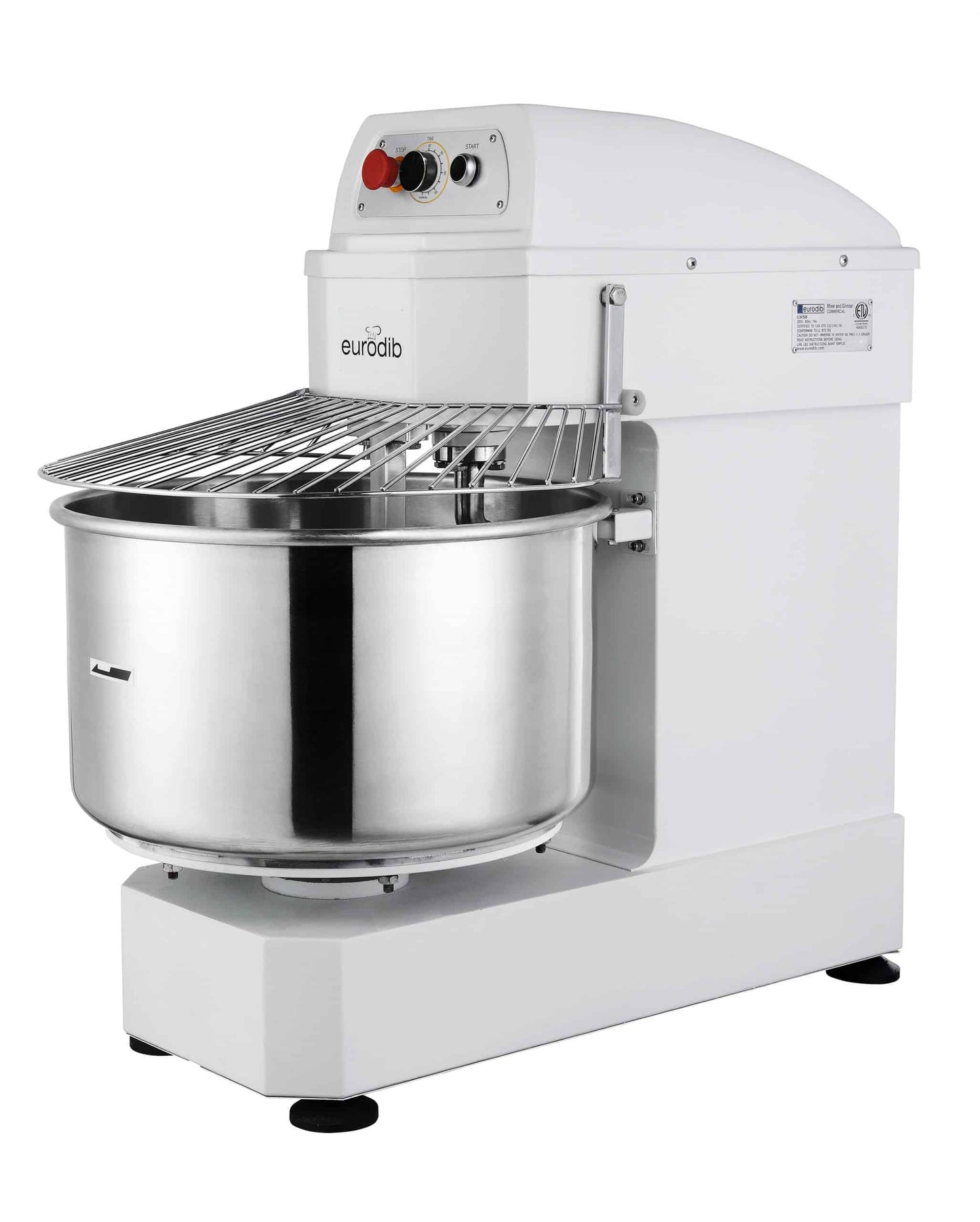 Eurodib LM50T ETL 50Qt. Spiral Mixer