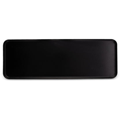 Carlisle 1030FMT309 30" x 10 7/16" x 3/4" Ebony Fiberglass Market Tray