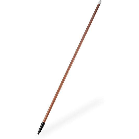 Carlisle 4022001 60" Brown Fiberglass Sparta Spectrum Tapered/Threaded Handle