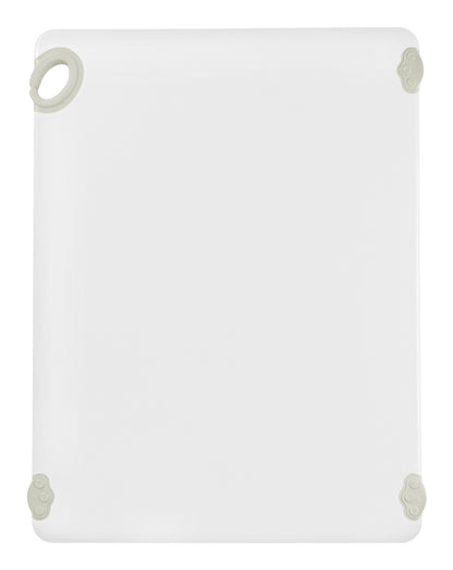 Winco CBN-1824WT 18"x24"x1/2" White Cutting Board with Hook