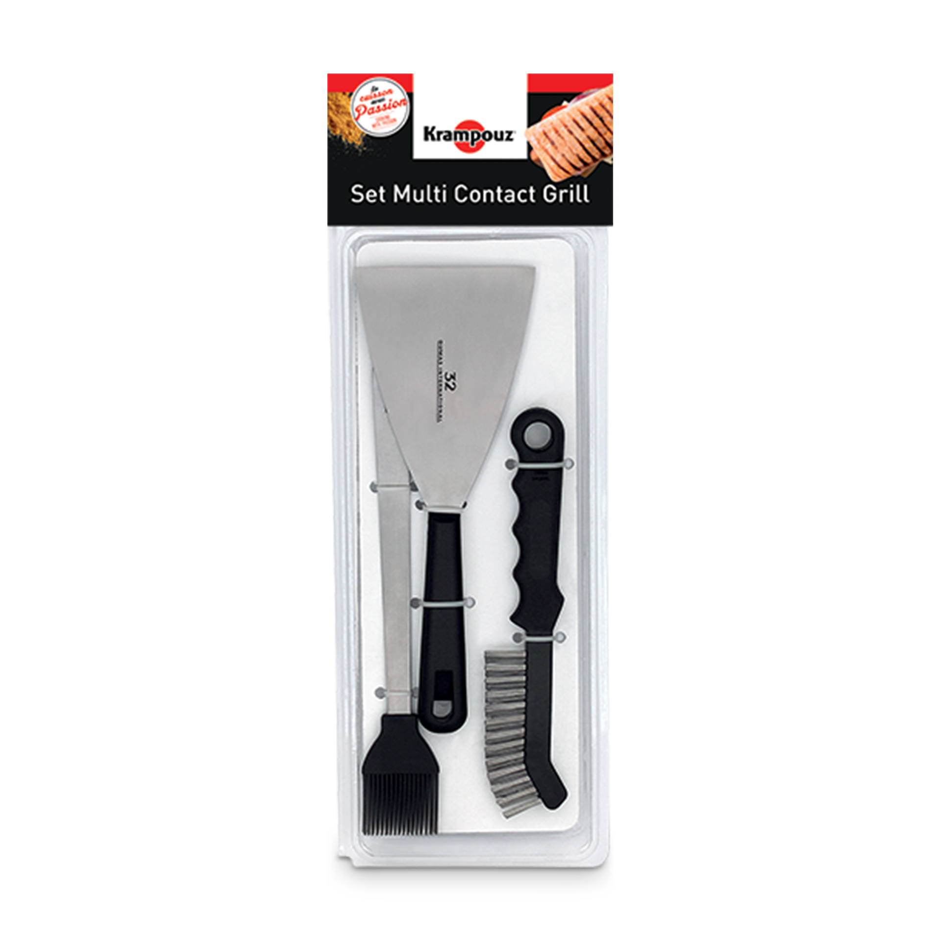 Krampouz ASC1 3-Piece Panini Grill Kit
