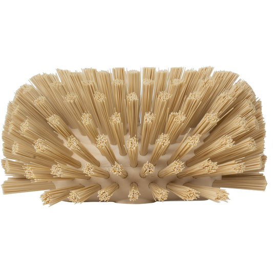 Carlisle 40041EC25 5-1/4" X 7-1/2" Tan Sparta Spectrum Tank & Kettle Brush