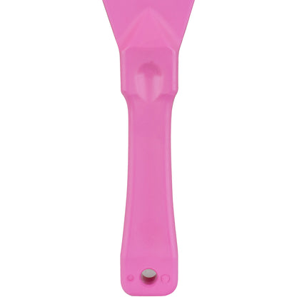 Carlisle 40230EC26 3" Bright Pink Plastic Handheld Scraper