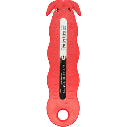 San Jamar KK403 3 Pack Red Klever Kutter Carton Opener