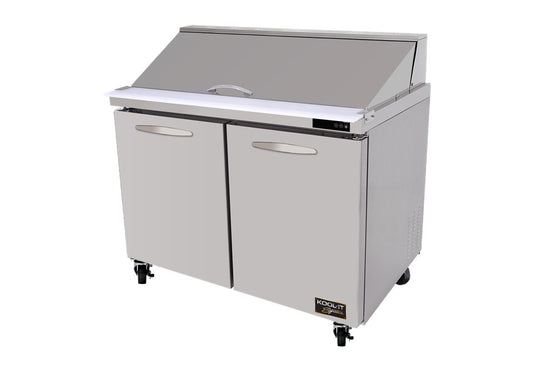 Kool-It KSTM-48-2 48" Double Door Megatop Sandwich Prep