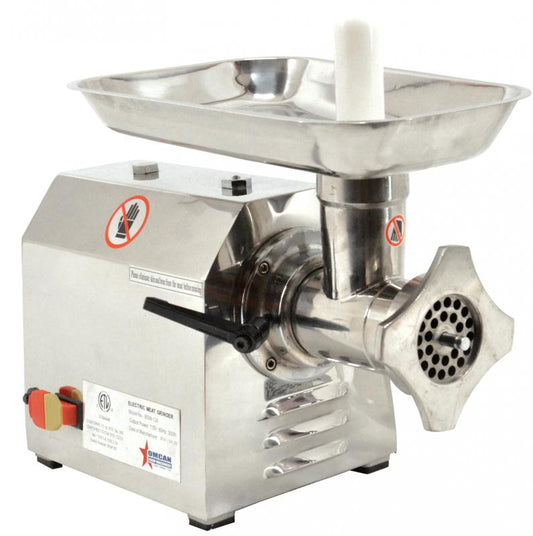 Omcan 23580 #12 Stainless Steel Meat Grinder