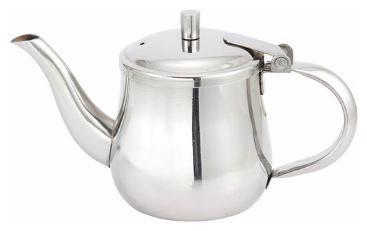 Winco GS-10 10 oz. Stainless Steel Gooseneck Server