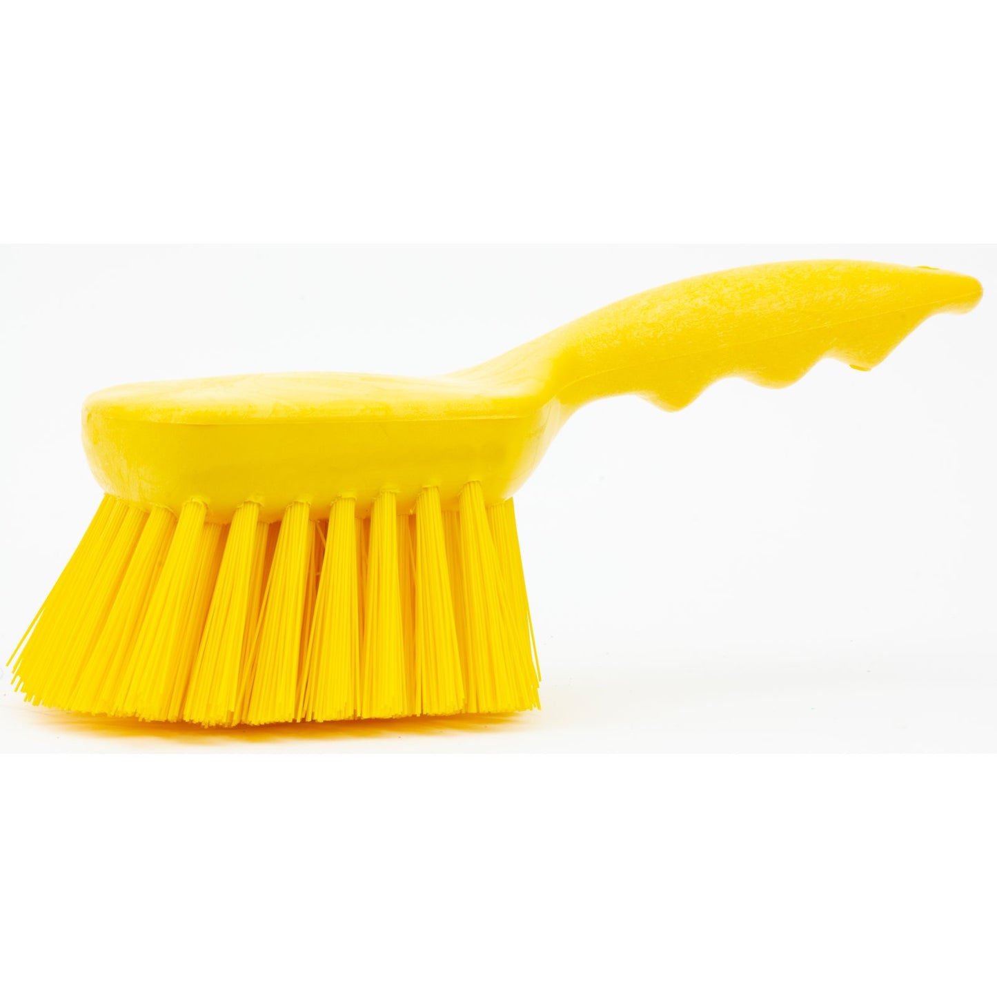Carlisle 40541EC04 8" Yellow Sparta Color Coded Floater Scrub Brush