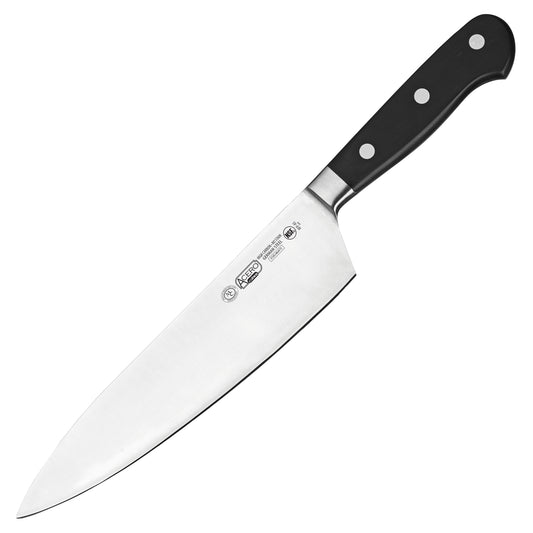 Winco KFP-85 8" Chef's Knife w/ Short Bolster