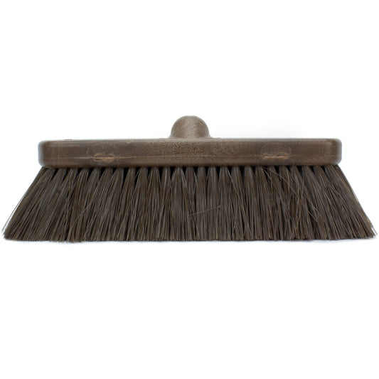 Carlisle 41278EC01 10" Brown Color Coded Flo-Thru Wall & Equipment Brush