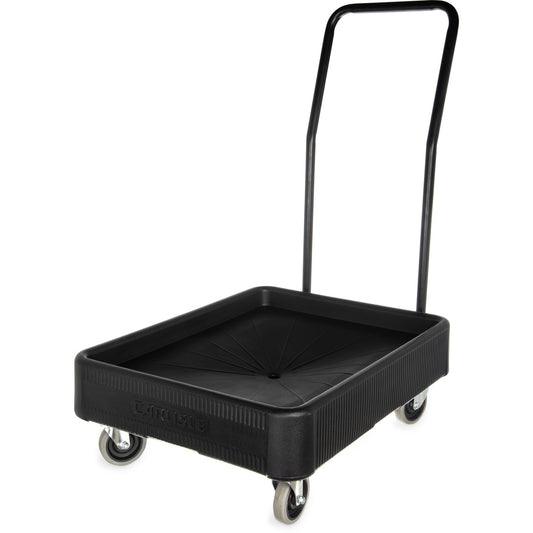Carlisle XDL3000H03 Black Cateraide Dolly with Handle (For XDL3000H)