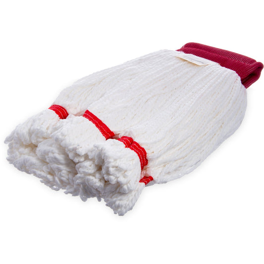 Carlisle 36942002 20" White Microfiber Loop End Mop