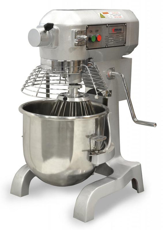 Omcan 20441 20 Qt Standard-Duty Planetary Mixer with Guard