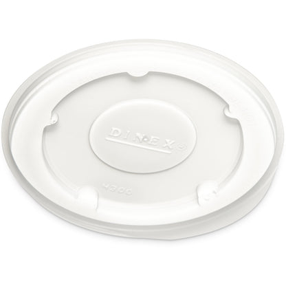 Dinex DX43008714 9oz Translucent Heritage Lid- fits DX4300 (1000/cs)