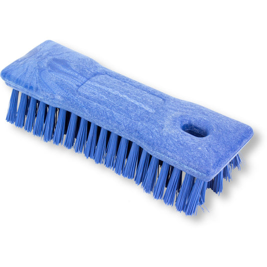 Carlisle 42024EC14 8" Blue Comfort Grip Hand Scrub Brush