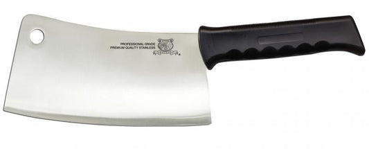 Omcan 10546 10-inch Stainless Steel Cleaver with Polypropylene Handle