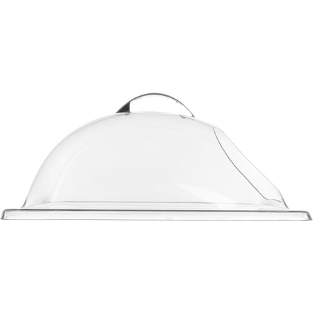 Carlisle PSD13EH07 13" x 10-3/4" Clear Polycarbonate End Cut