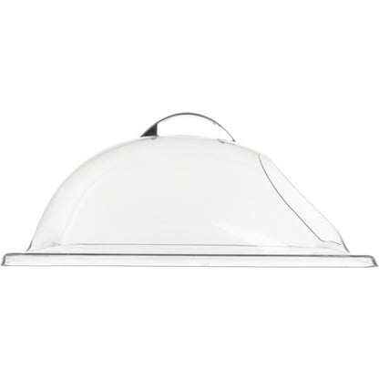 Carlisle PSD13EH07 13" x 10-3/4" Clear Polycarbonate End Cut