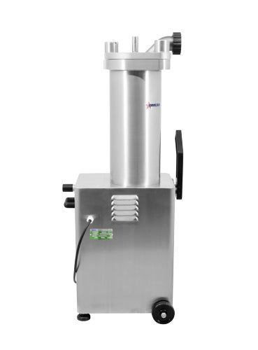 Omcan 45950 Stainless Steel Hydraulic Piston Sausage Stuffer - 110V, 750W/1HP, 1Ph