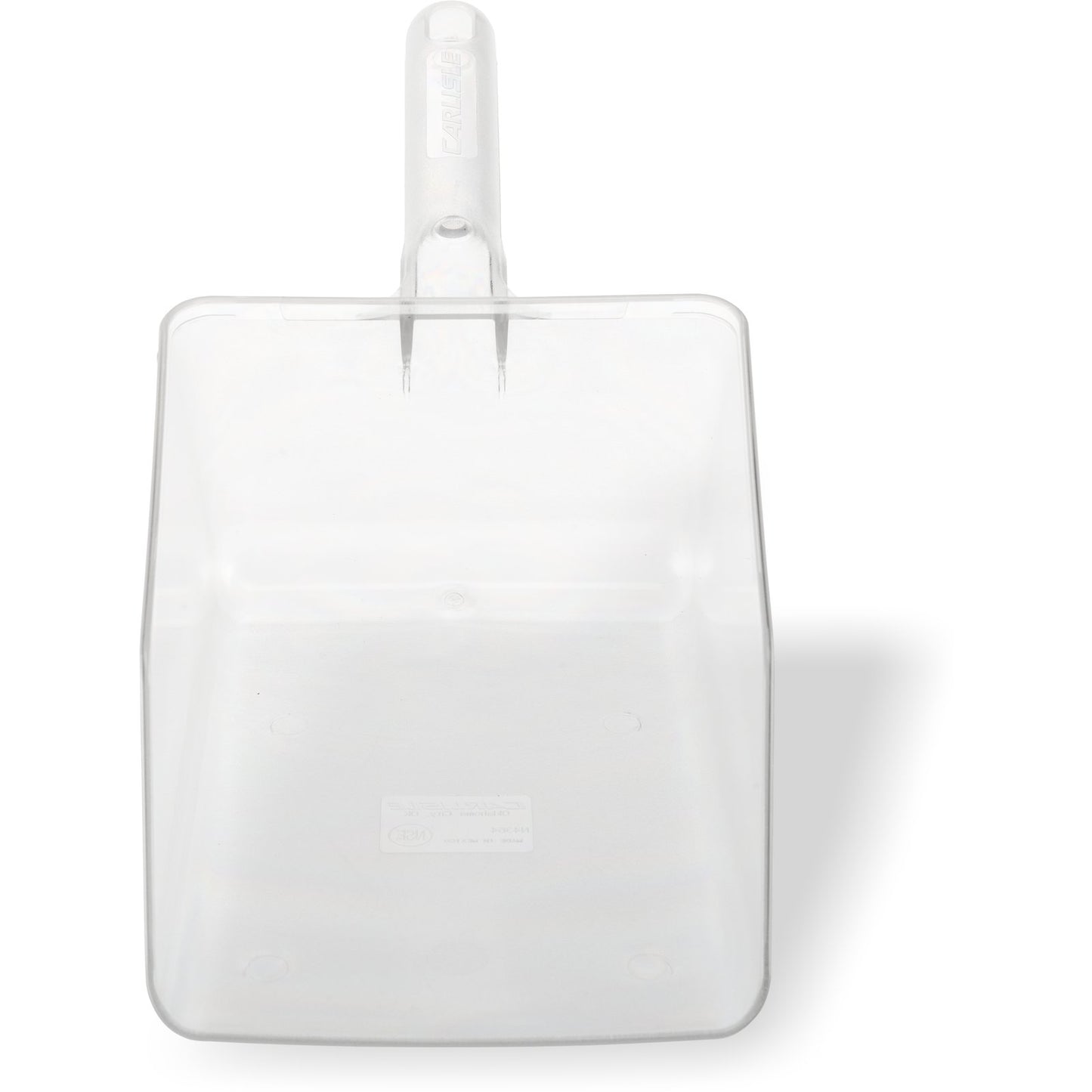 Carlisle 436407 64 oz Clear Polycarbonate Spectrum Scoop