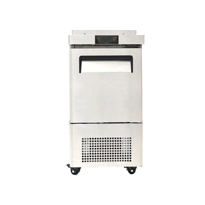 Atosa MSF17GR-NTCV 17" Sandwich Prep Table with Night Cover and 2" Casters Standard