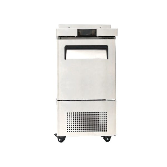 Atosa MSF17GR-NTCV 17" Sandwich Prep Table with Night Cover and 2" Casters Standard