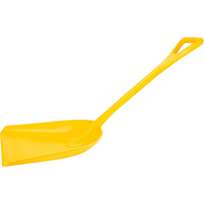 Carlisle 41077EC04 13.75" x 16.5" Yellow Sparta Sanitary Shovel