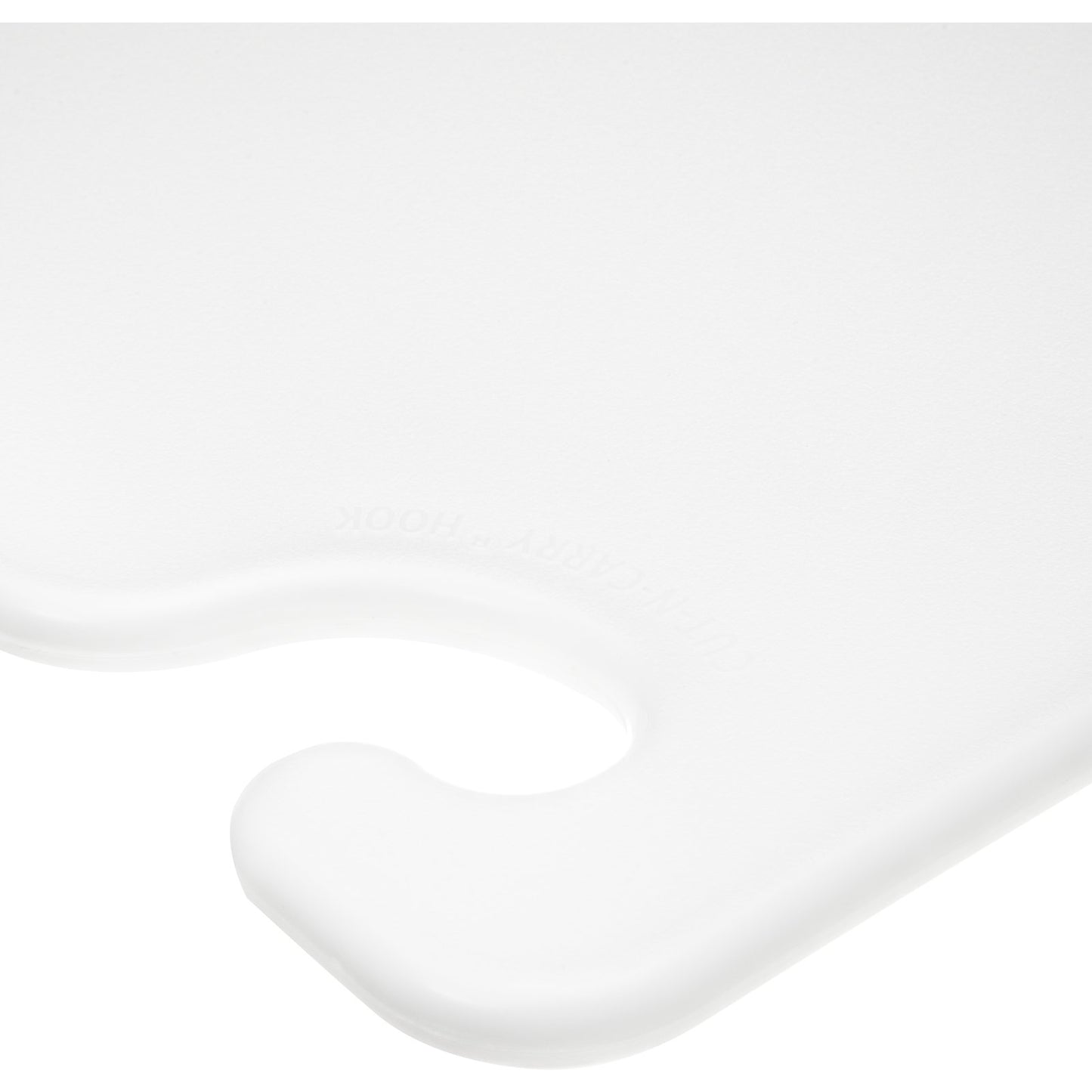San Jamar CB152012WH 15" x 20" x 0.5" White Cut-N-Carry Cutting Board