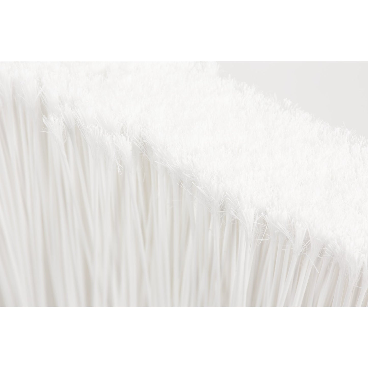 Carlisle 41082EC02 56" White Color Coded Duo-Sweep Flagged Angle Broom