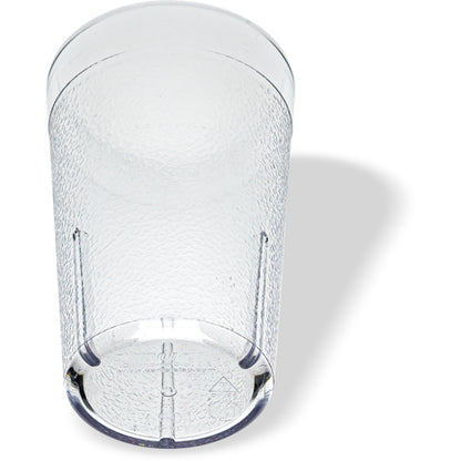 Carlisle 550107 5 oz Clear SAN Stackable Plastic Tumbler
