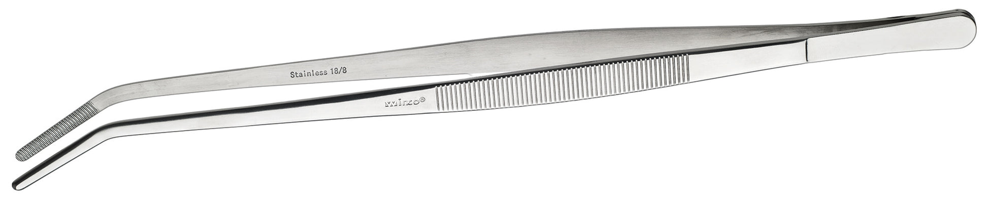 Winco TTG-10C 10" Curved Tweezer Tong