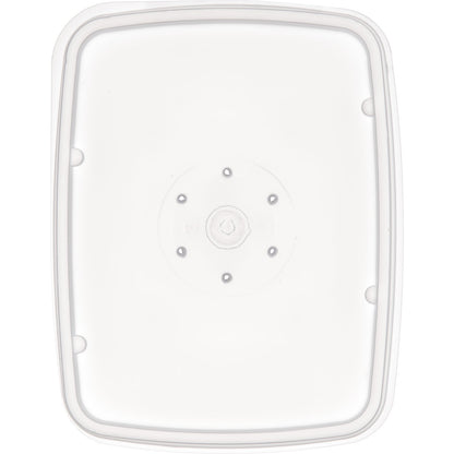 Dinex DXTT30 White Rectangular Soup Bowl Lid- fits DXTT20 (1000/cs)