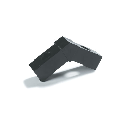 Carlisle 900103 1" 30* 2 Prong Black Sneeze Guard Assembly Blocks